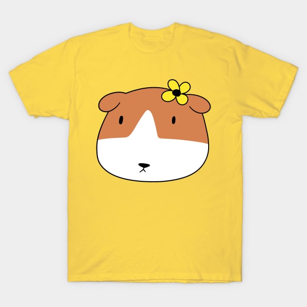 Flower Guinea Pig T-Shirt by saradaboru